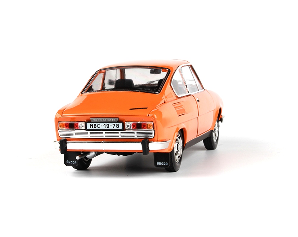 Abrex Škoda 110R Coupé (1980) Oranžová 1:18