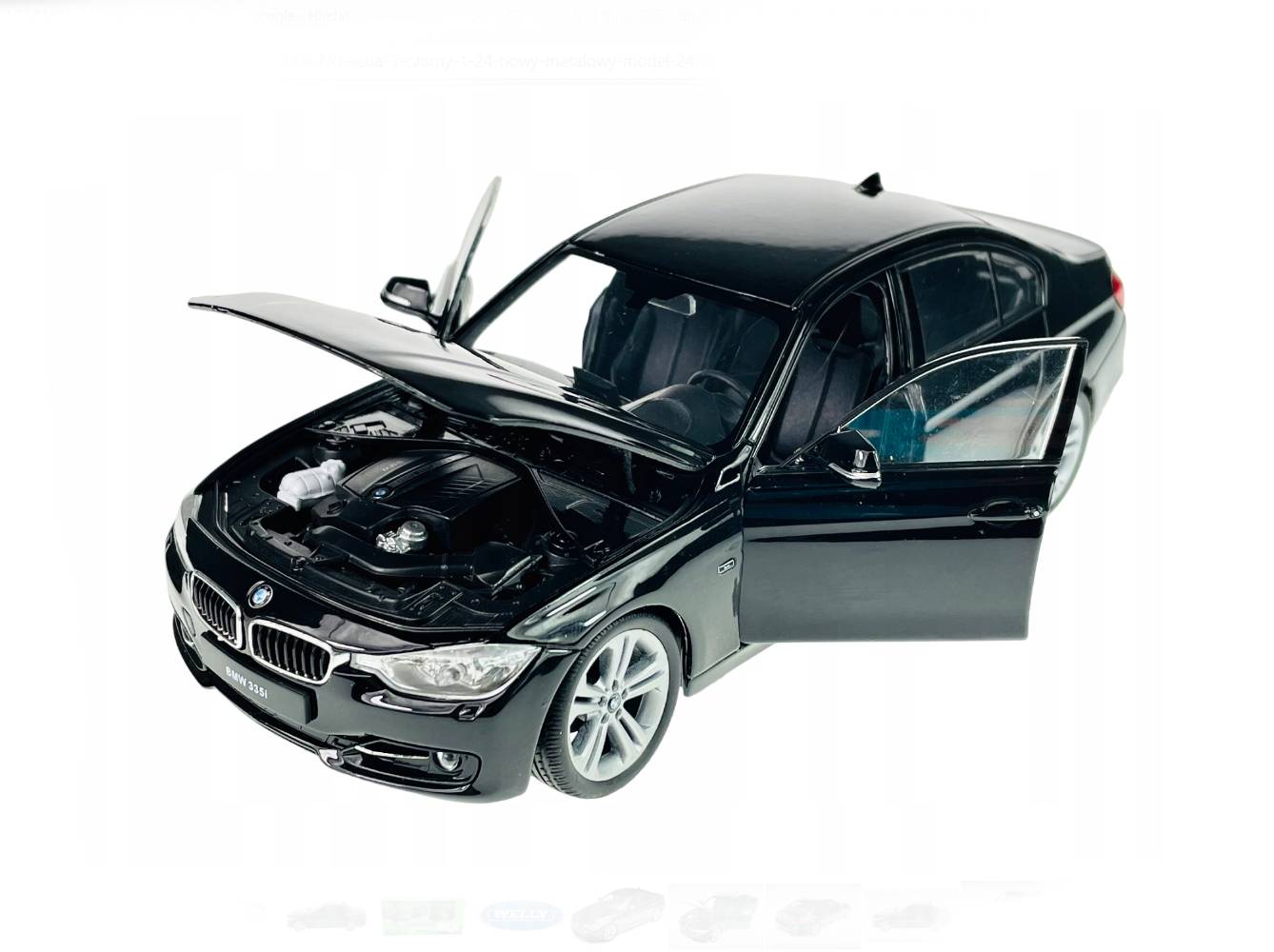 Welly BMW 335i, Černé 1:24