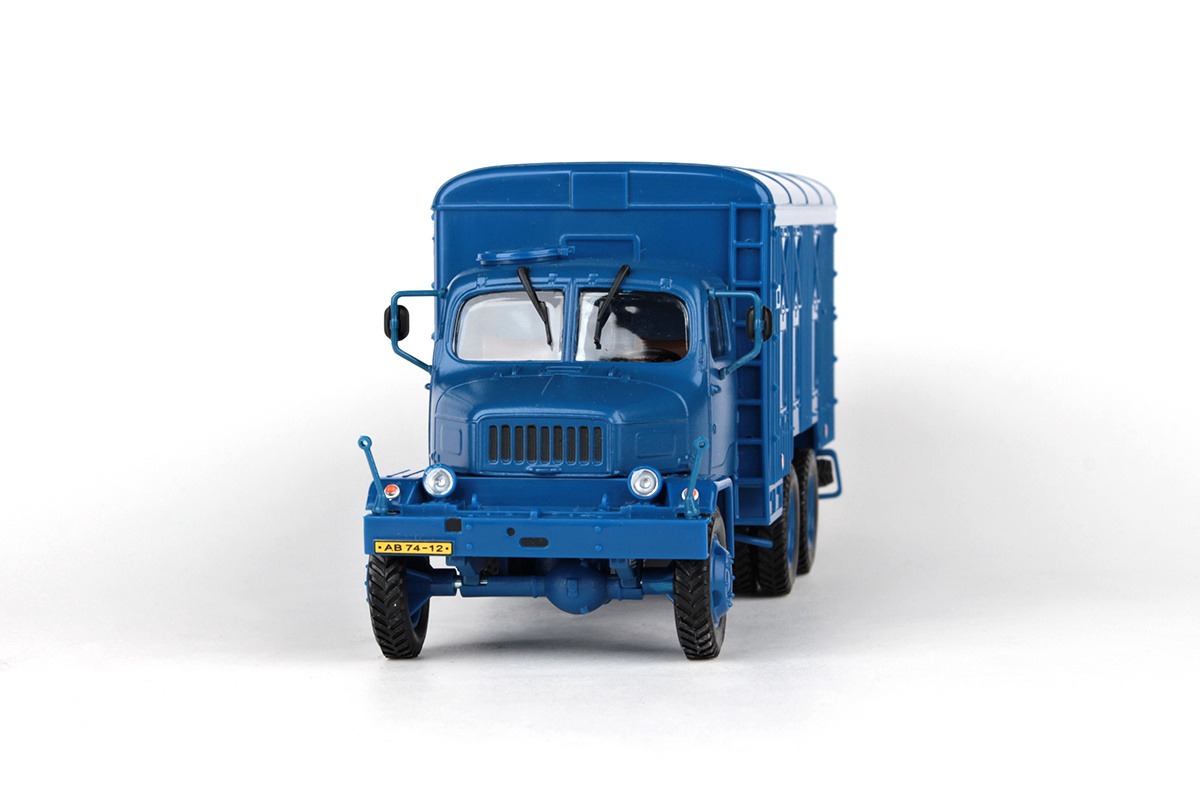 Abrex Praga V3S Skříňový Vůz (1967) Modrá 1:43