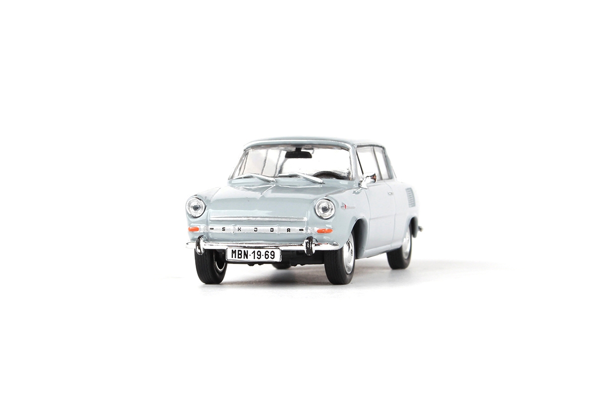 Abrex Škoda 1100MBX (1969) Šedá Námořní 1:43