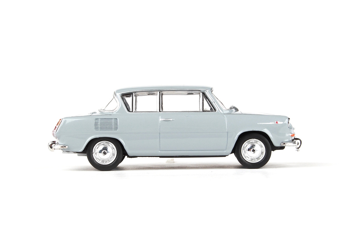 Abrex Škoda 1100MBX (1969) Šedá Námořní 1:43