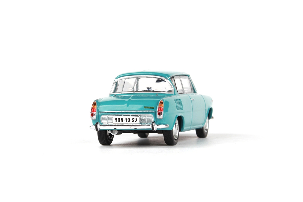 Abrex Škoda 1100MBX (1969) Tyrkysová Světlá 1:43