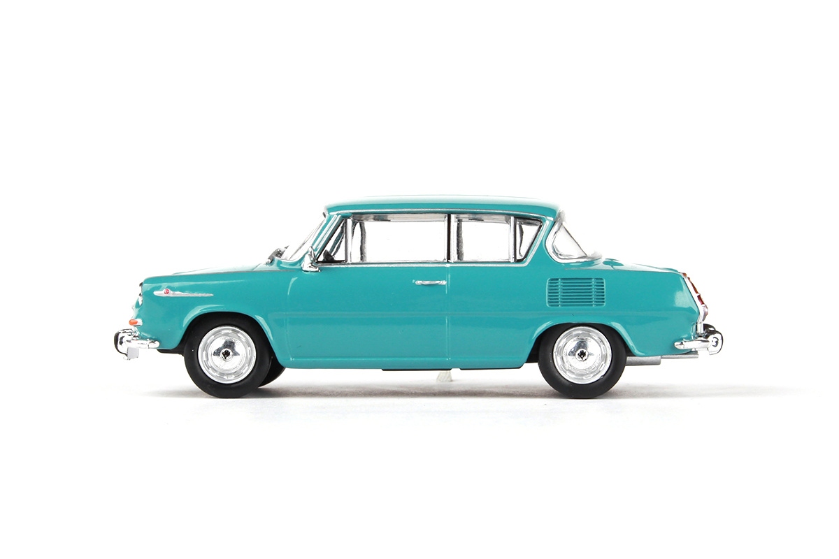 Abrex Škoda 1100MBX (1969) Tyrkysová Světlá 1:43