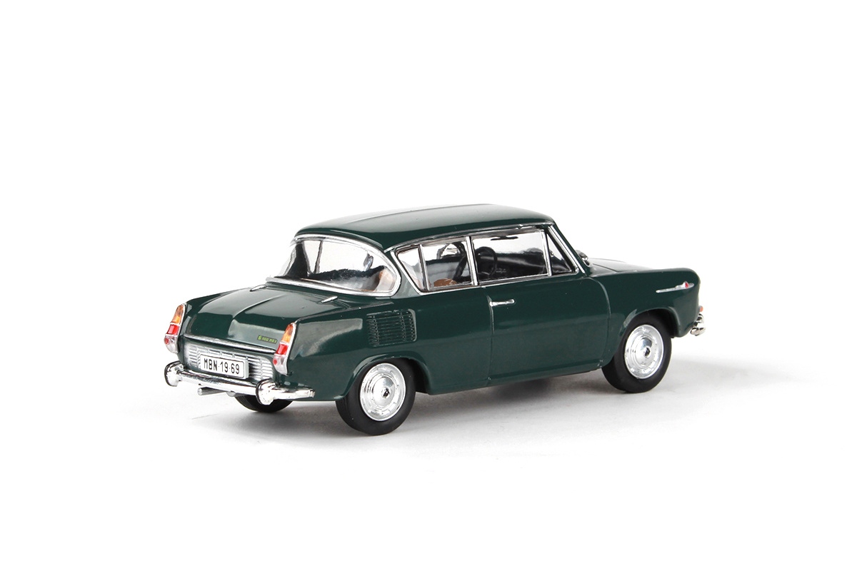 Abrex Škoda 1100MBX (1969) Zelená Tmavá 1:43