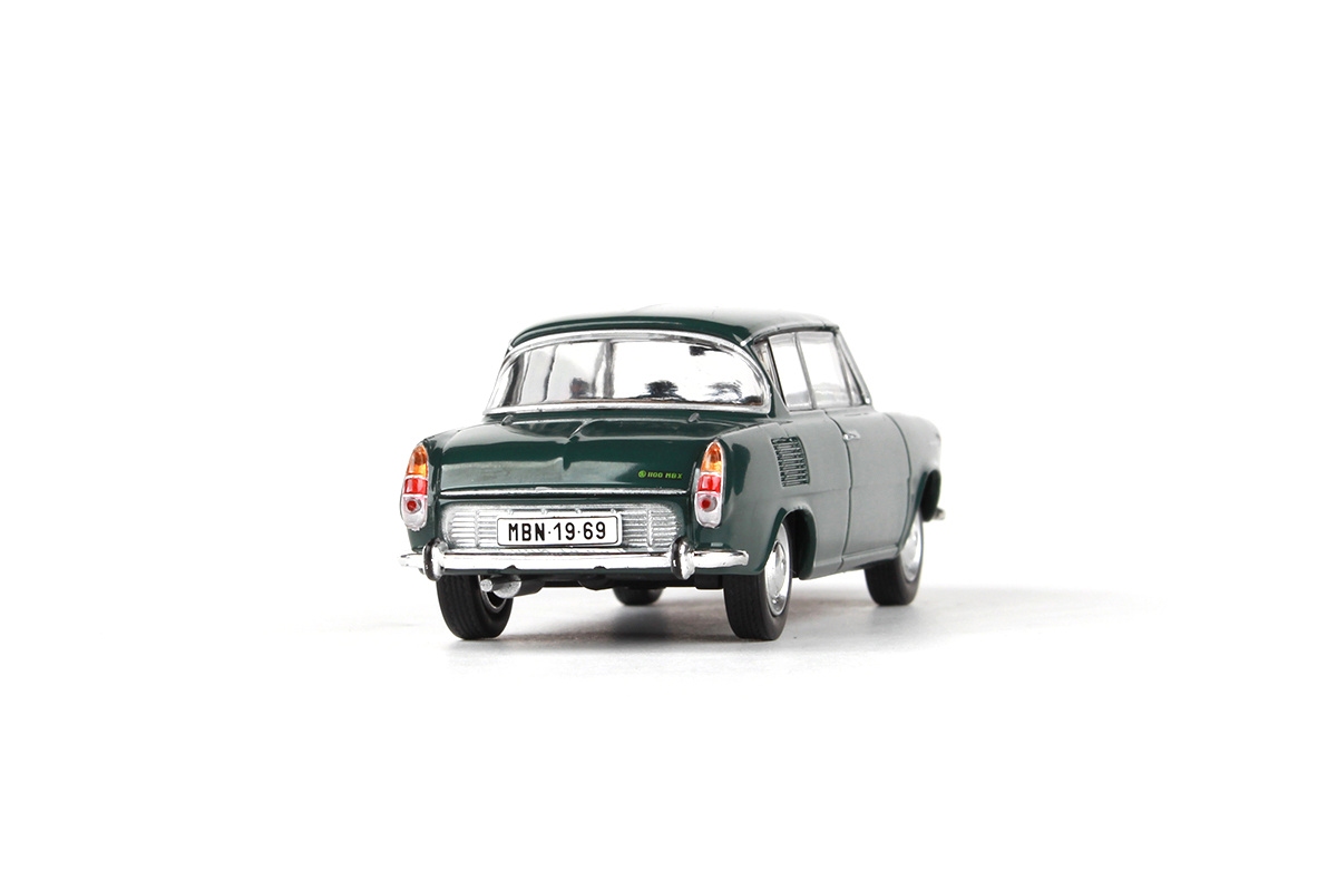 Abrex Škoda 1100MBX (1969) Zelená Tmavá 1:43