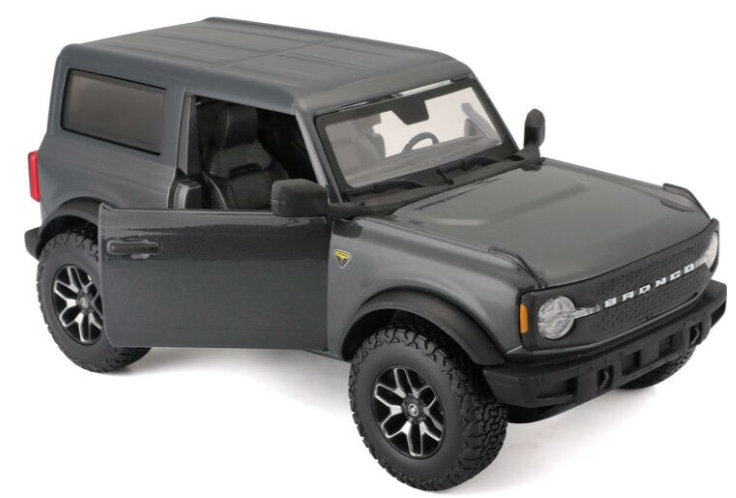 Maisto Ford Bronco 2021, Šedý 1:24