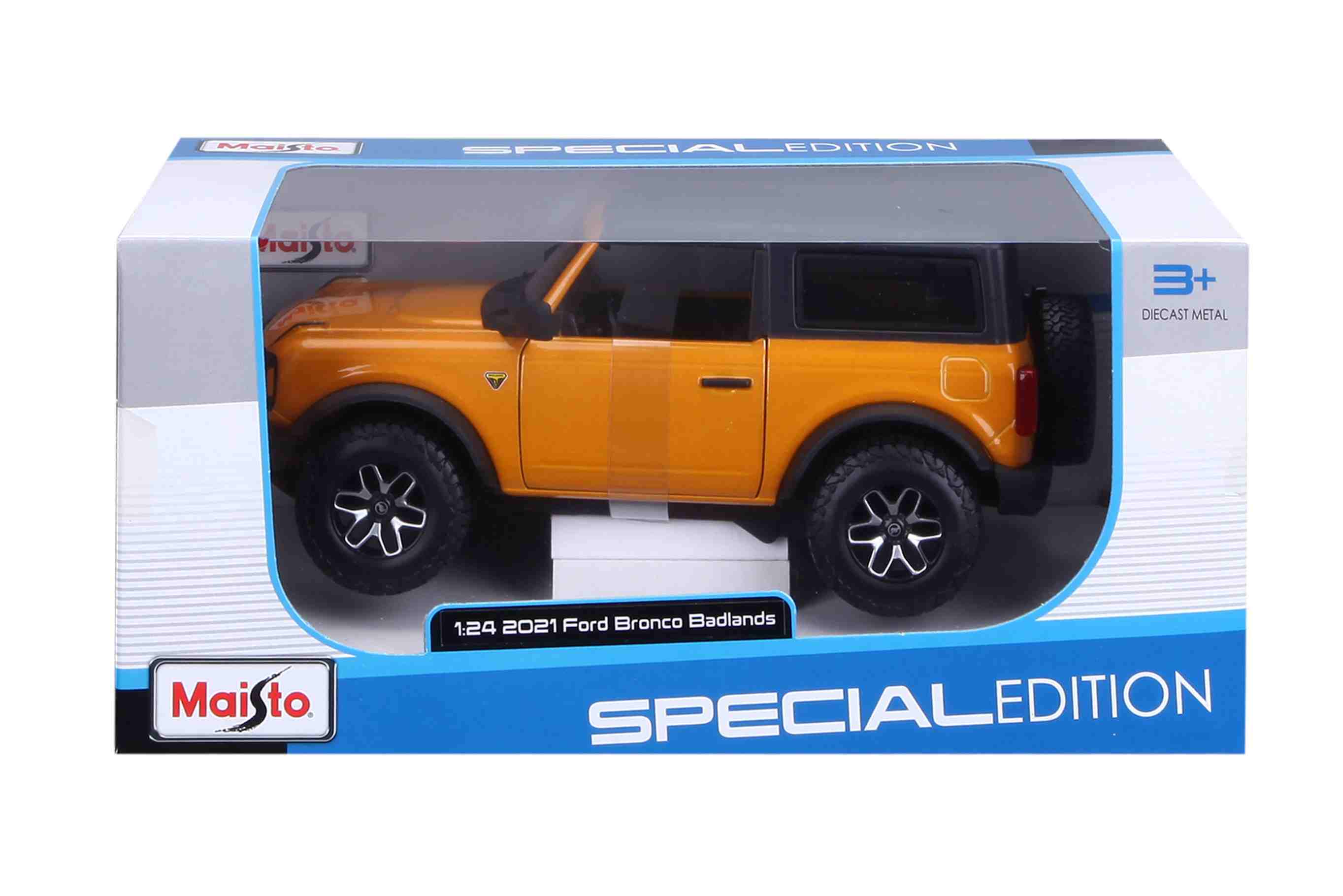 Maisto Ford Bronco 2021, Oranžový 1:24