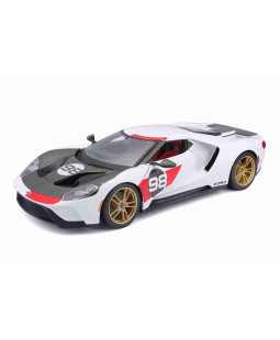 Maisto Ford GT Heritage 2021 Bílý 1:18