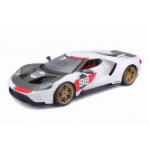 Maisto Ford GT Heritage 2021 Bílý 1:18