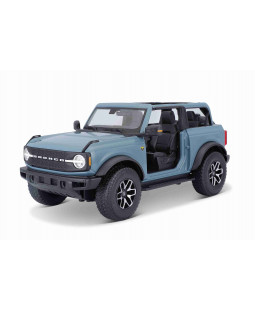 Maisto Ford Bronco Badlands 2021 Modrý 1:18