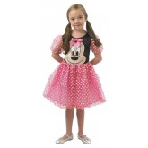 Dětský kostým Disney: Minnie růžová - vel. L