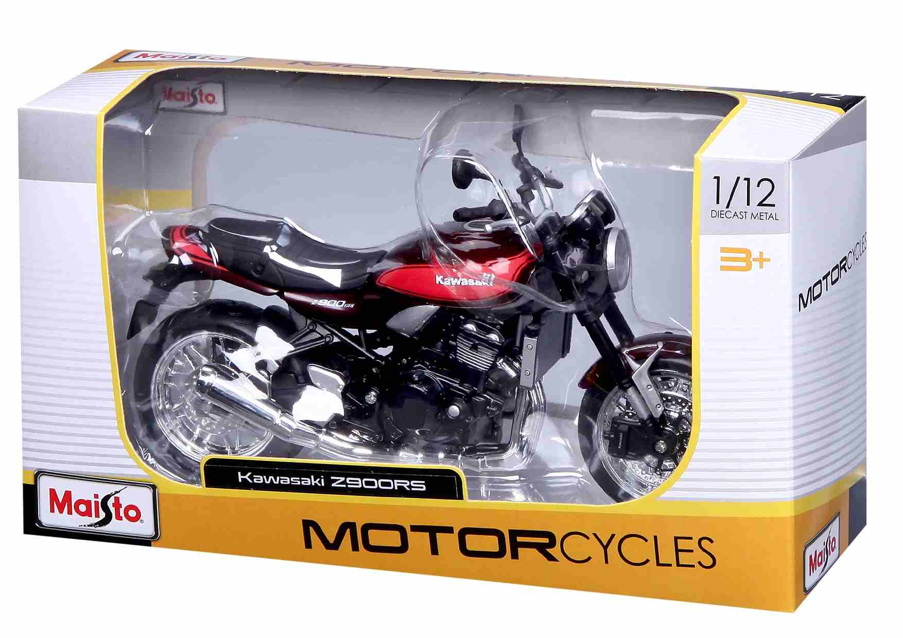 Maisto Motocykl Kawasaki Z900RS Brown 1:12