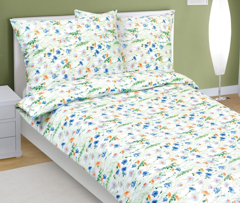 Bellatex Povlečení bavlněné, Kvítí luční - 140x200, 70x90 cm