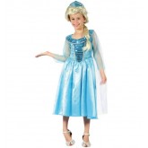 Dětský kostým na karneval Ledová princezna, 110-120cm