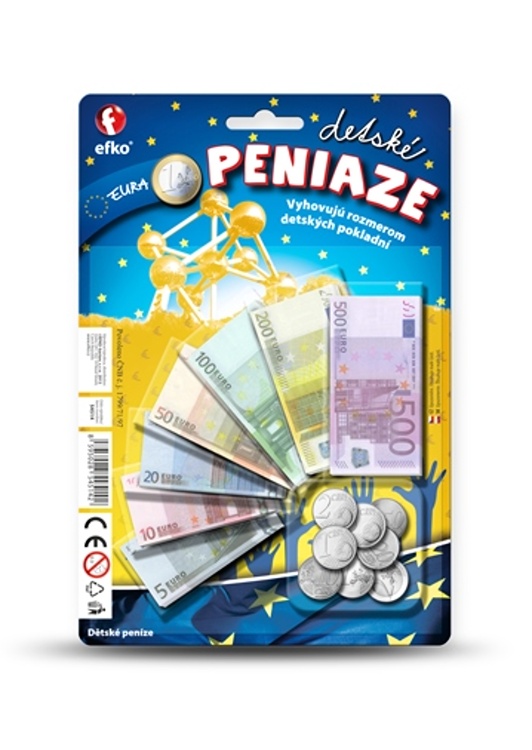 Efko Dětské peníze, EURO