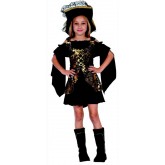 Dětský kostým na karneval Pirátka Lady, 120-130 cm