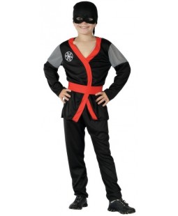 Dětský kostým na karneval Dark Ninja, 120-130 cm