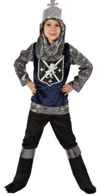 Dětský kostým na karneval Rytíř Artuš, 120-130 cm