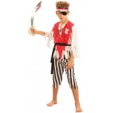 Dětský kostým na karneval Pirát s páskem, 120-130 cm