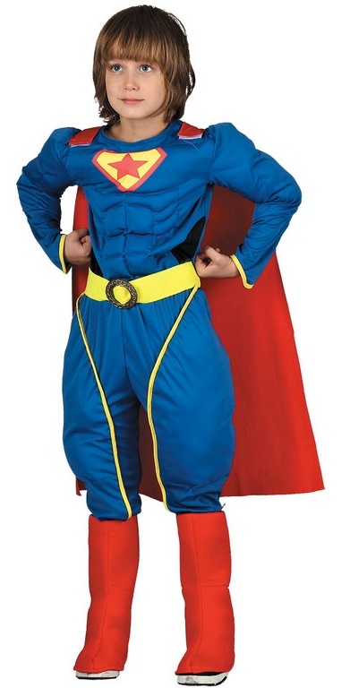 Dětský kostým na karneval Hrdina Nick, 120-130 cm