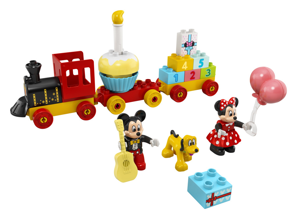 LEGO DUPLO 10941 Narozeninový vláček Mickeyho a Minnie
