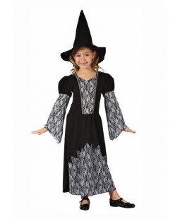 Dětský kostým na karneval Čarodějka Piper, 110-120 cm