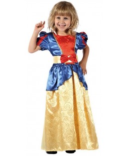 Dětský kostým na karneval Princezna Sněhurka č.3, 92-104 cm
