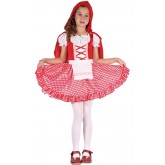 Dětský kostým na karneval Červená Karkulka č.3, 110-120 cm