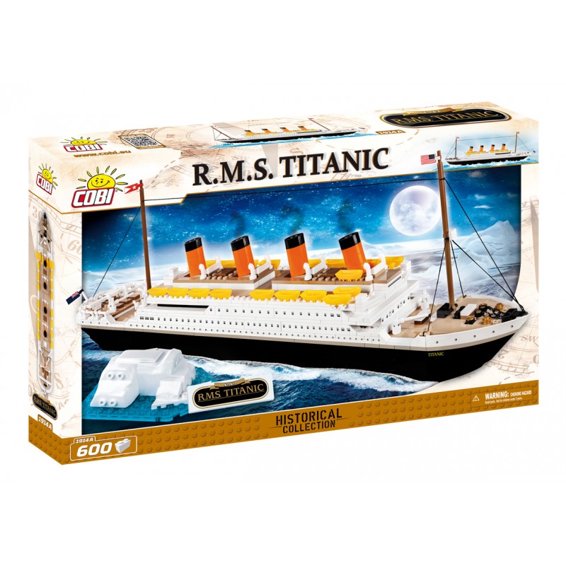 Cobi 1914A Titanic RMS, 600 kostek