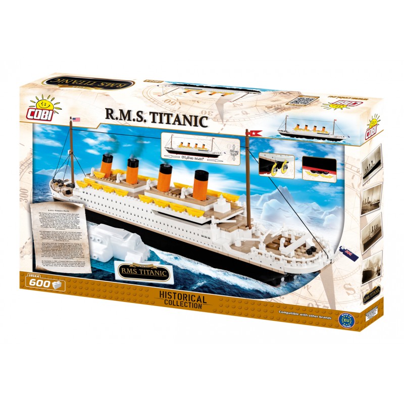 Cobi 1914A Titanic RMS, 600 kostek