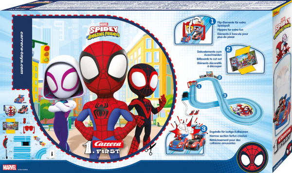 Autodráha Carrera FIRST - 63050 Spidey Web Spin 2.9