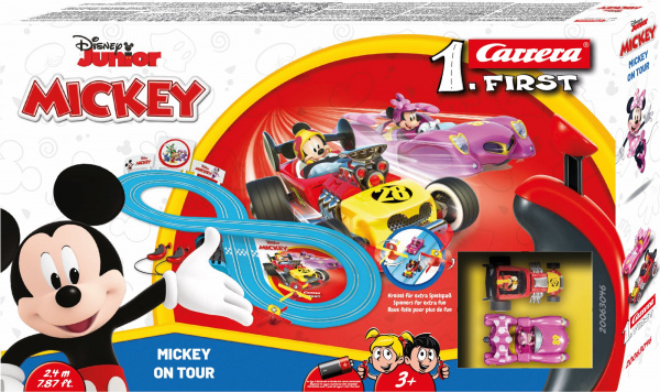 Autodráha Carrera FIRST - 63046 Mickey on Tour 2.4