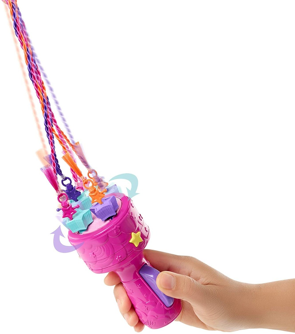 Mattel Barbie princezna s barevnými vlasy, herní set