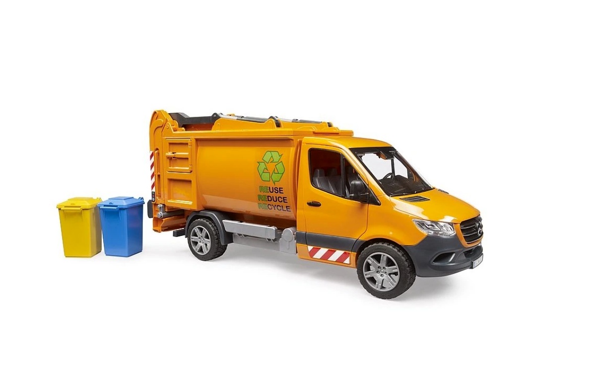 Bruder 2682 MB Sprinter komunální popelářský vůz