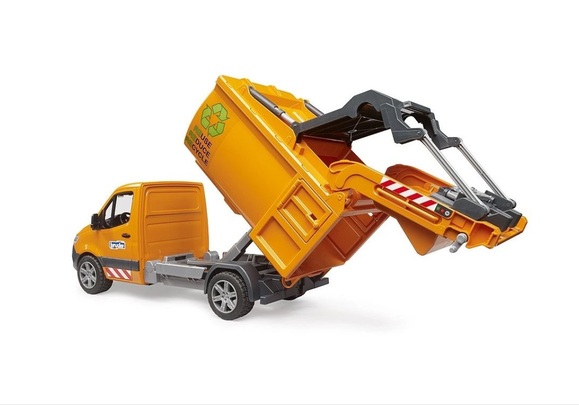 Bruder 2682 MB Sprinter komunální popelářský vůz