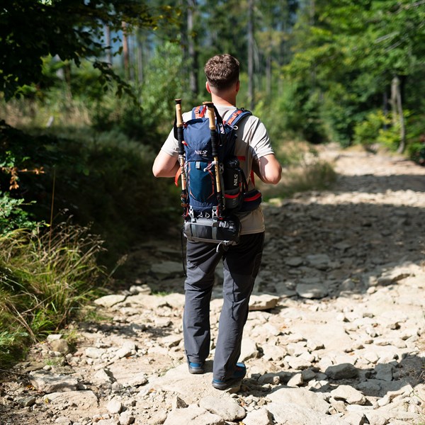 Turistický batoh NILS Camp NC1993 Northlake 30L a 10L modrý