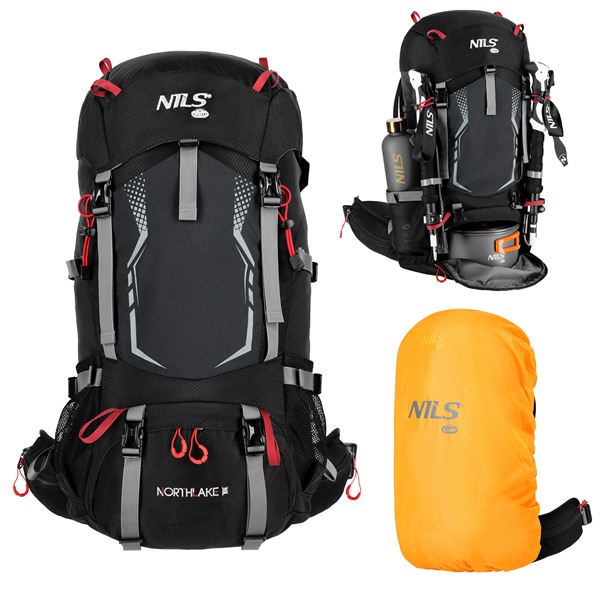 Turistický batoh NILS Camp NC1993 Northlake 30L a 10L černý