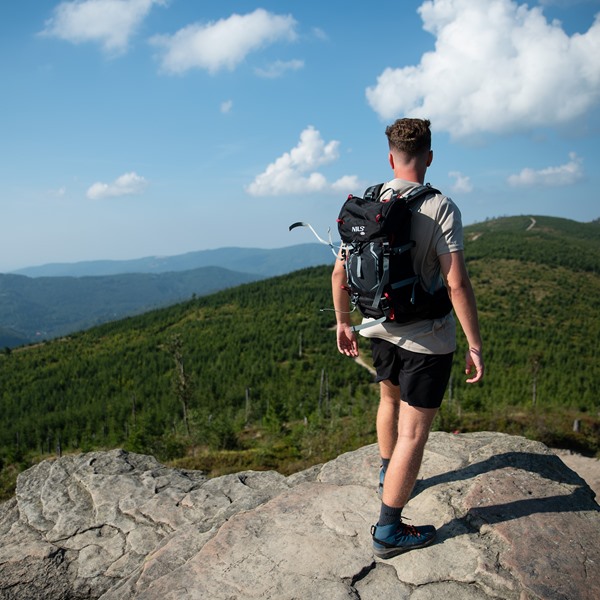 Turistický batoh NILS Camp NC1993 Northlake 30L a 10L černý