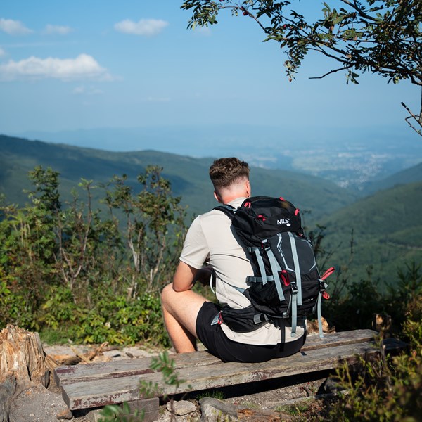 Turistický batoh NILS Camp NC1993 Northlake 30L a 10L černý