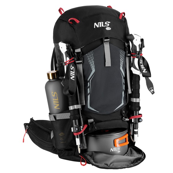 Turistický batoh NILS Camp NC1993 Northlake 30L a 10L černý