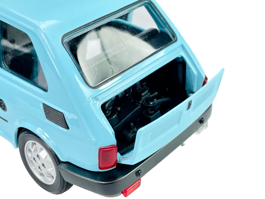 Welly Fiat 126 Světle modrý 1:21