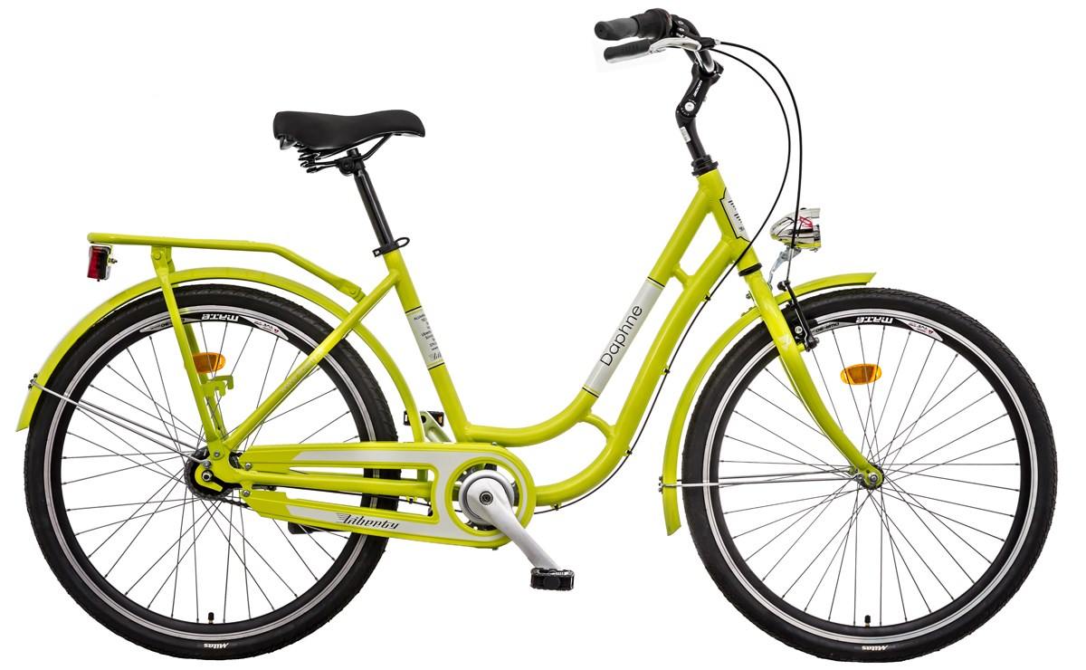 LIBERTY Městské jízdní kolo DAPHNE 3spd 26" 2026 limetka