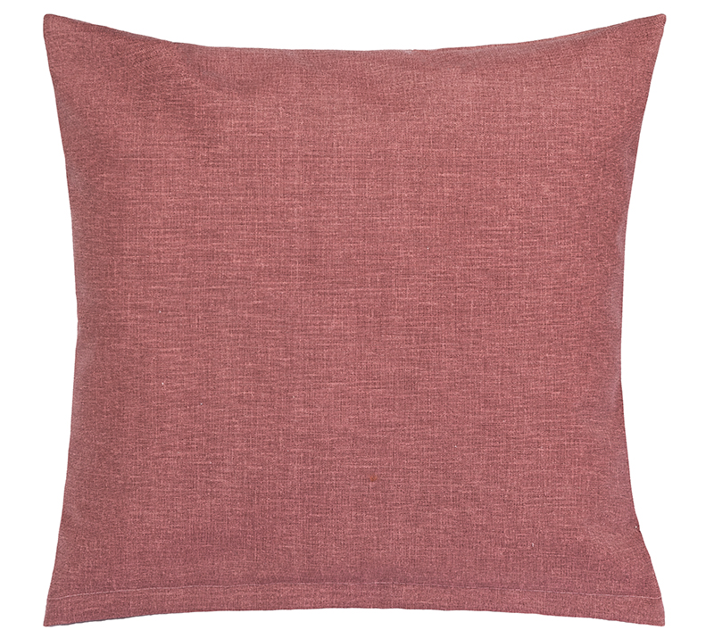 Bellatex Polštářek LADA Uni hnědo růžová - 40x40 cm