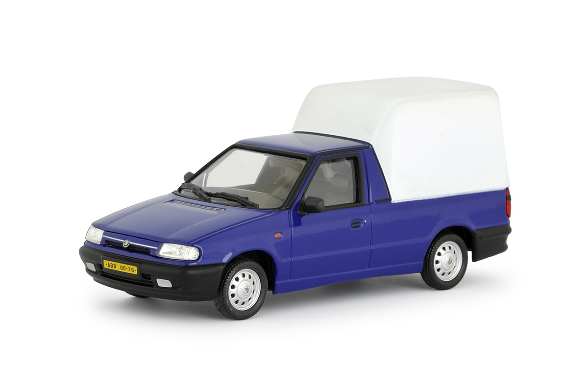 Abrex Felicia Pickup (1996) Modrá Iris 1:43
