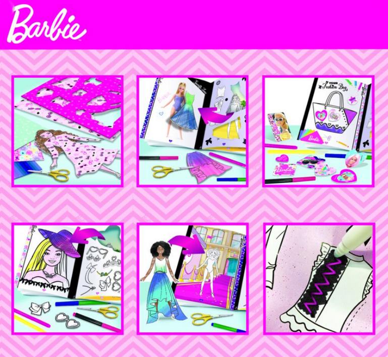 Lisciani Barbie návrhářské studio