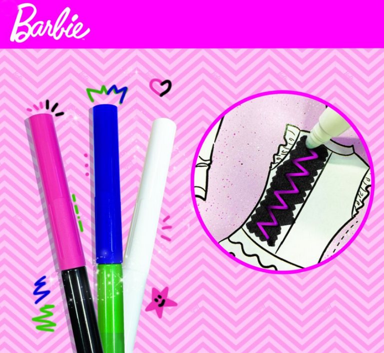 Lisciani Barbie návrhářské studio