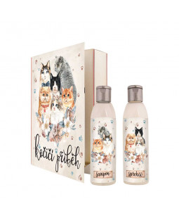 Bohemia Gifts Kosmetická sada kniha Kočičí příběh