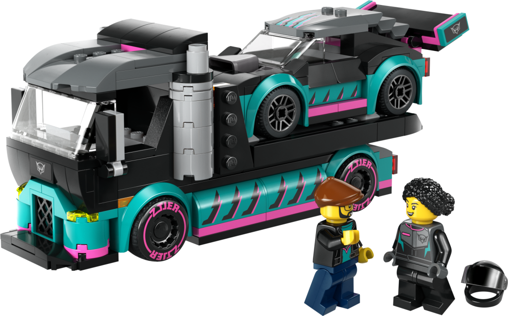 LEGO City 60406 Kamión se závodním autem