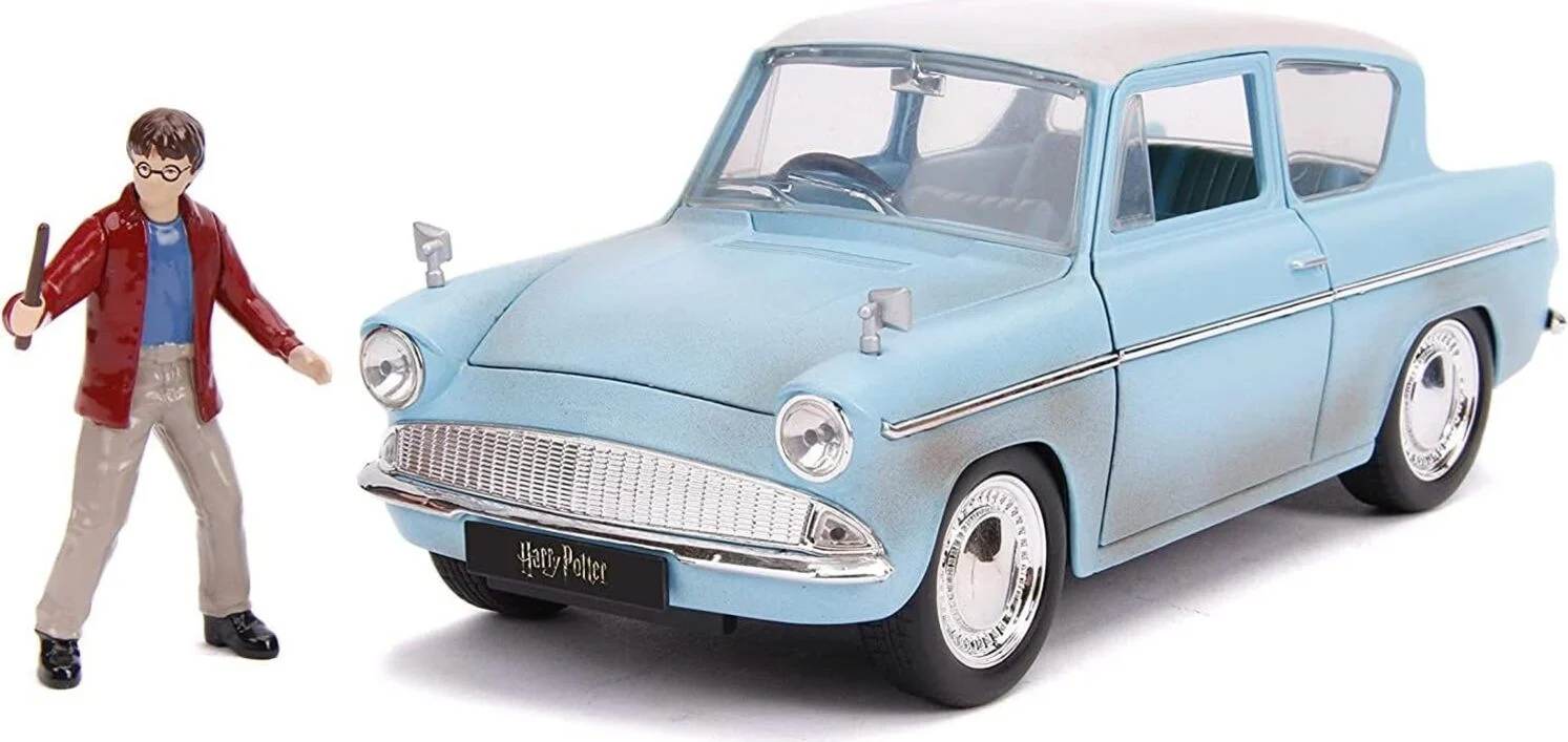 Jada Harry Potter Auto Ford Anglia 1959 1:24 s figurkou Harryho Pottera