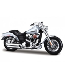 Maisto Harley Davidson FXDFSE CVO Fat Bob (2009) Silver 1:18 